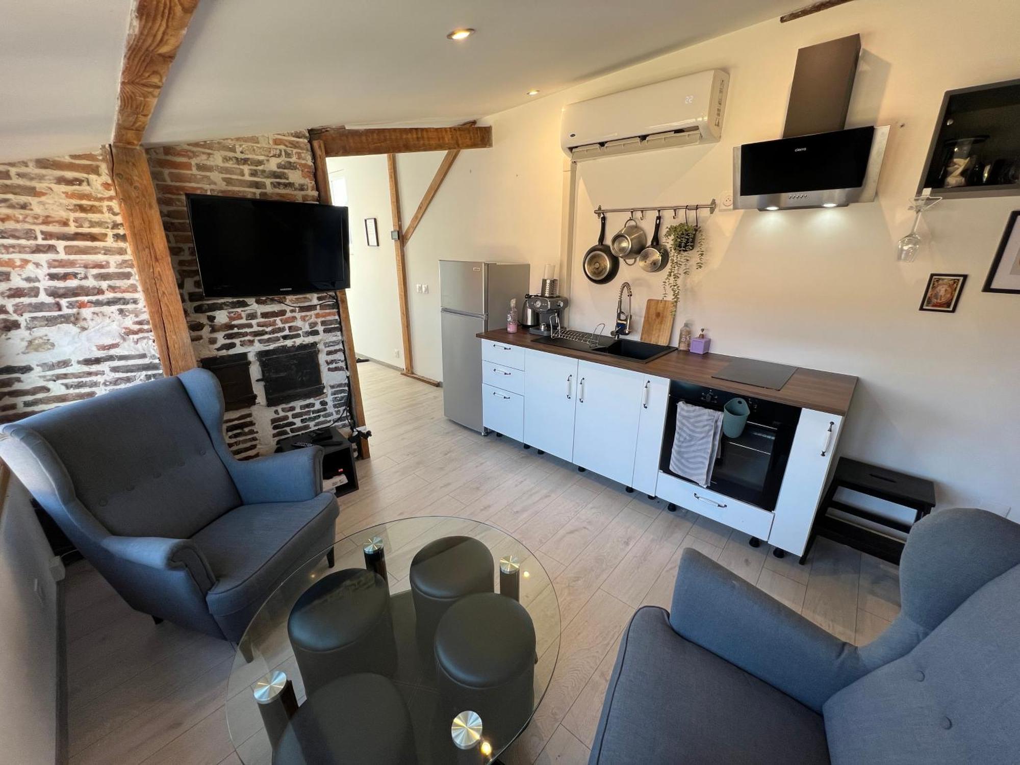 Bellevue Appartement Sous Les Toits Hypercentre Climatise 돌 외부 사진
